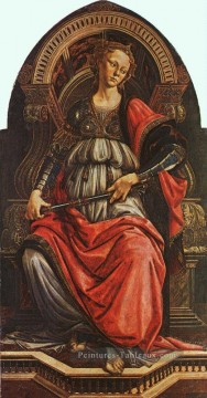 Fortitude Sandro Botticelli Peinture à l'huile